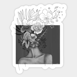 Plant Brain Sticker